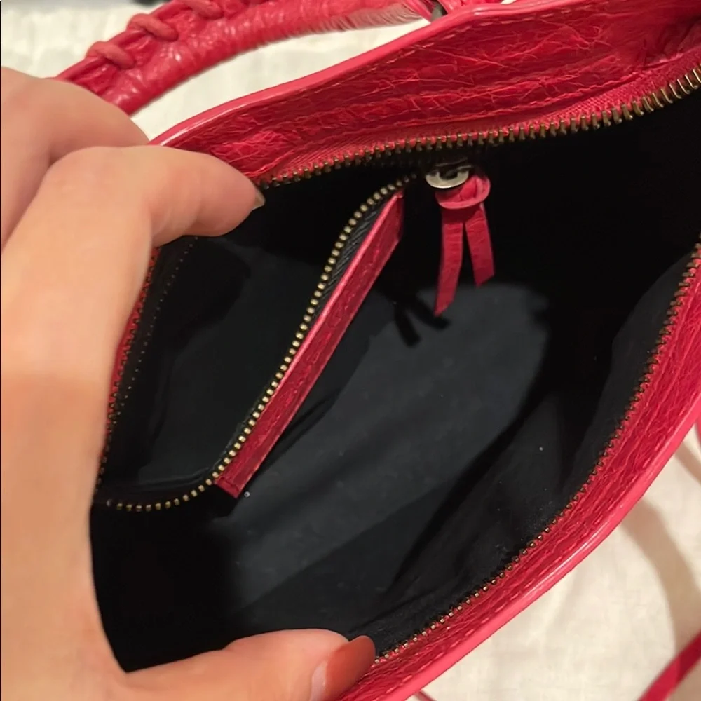 BALENCIAGA Le City Mini leather top-handle bag